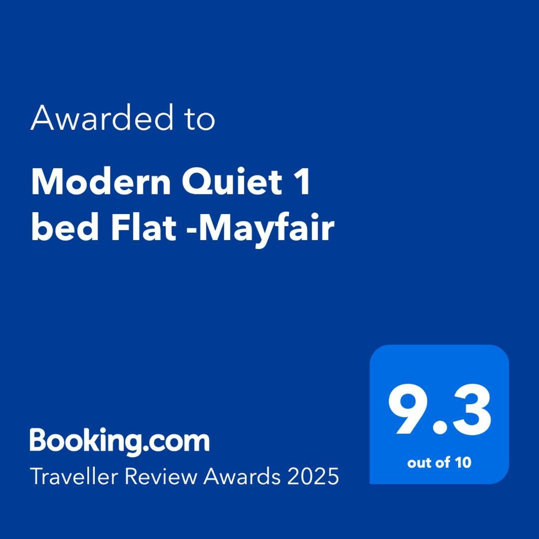 Modern Quiet 1 Bed Flat -Mayfair London Kültér fotó